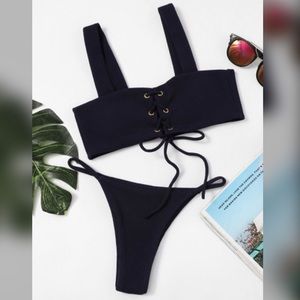 Ribbed Bikini Set